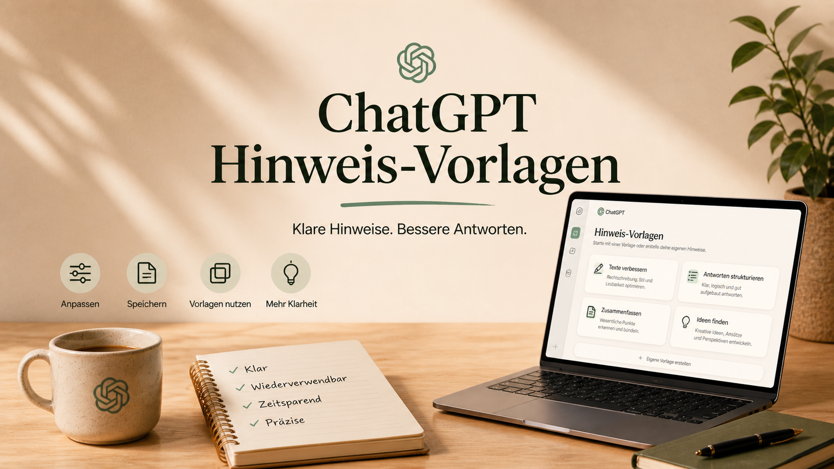 ChatGPT Hinweis-Vorlagen